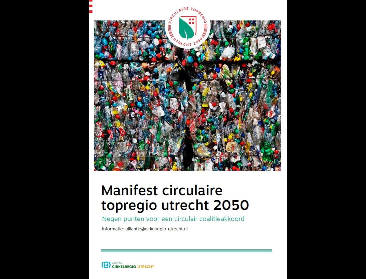 Nieuwe publicatie: manifest circulaire topregio Utrecht 2050