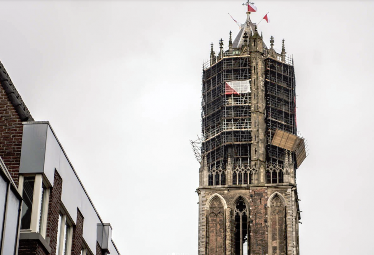 Hergebruik historisch restauratie-afval Domtoren voor circulair Utrecht