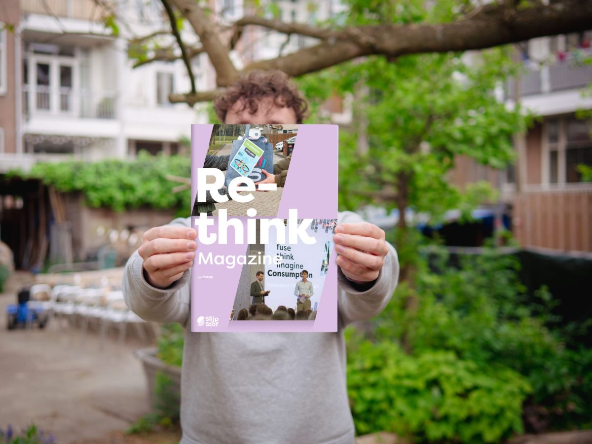 Rethink-magazine: minder consumeren vraagt om gedragsverandering